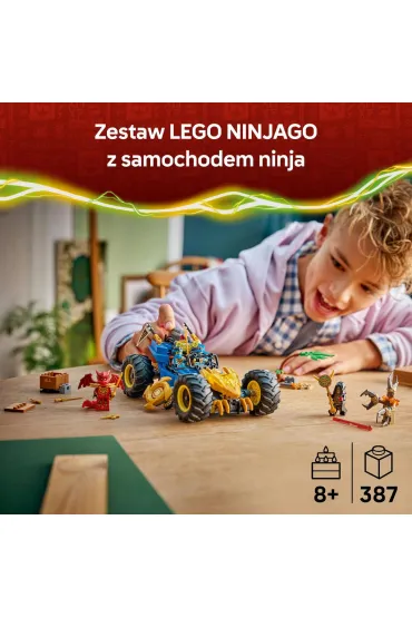 LEGO Ninjago Wielofunkcyjny samoch�d Jaya 71856