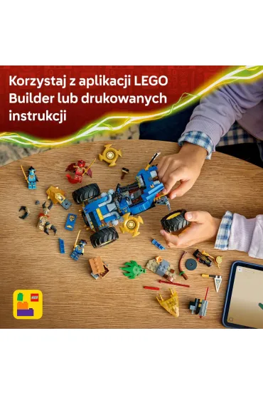 LEGO Ninjago Wielofunkcyjny samoch�d Jaya 71856