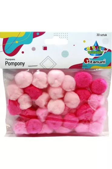 Hasta Pompony akrylowe 25mm