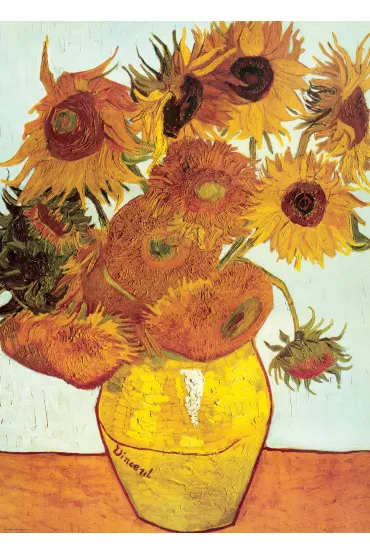 Puzzle 1000 el. Twelve Sunflowers by Vincent van Gogh Eurographics