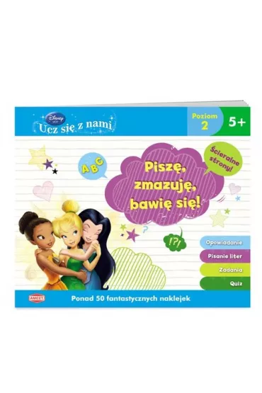Disney Uczy. Pisz�, zmazuj�, bawi� si�. Litery