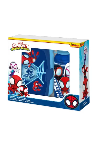 Zestaw �niadani�wka + bidon 500ml Spidey SP50102