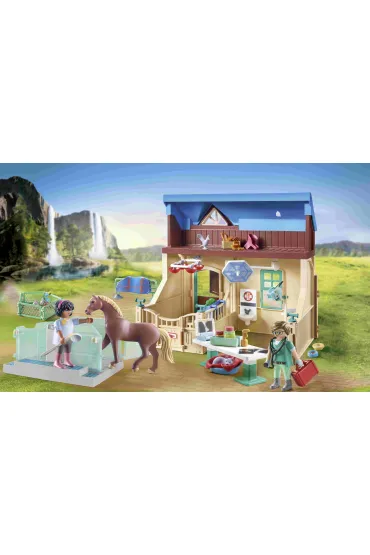 Playmobil Horses of Waterfall Hipoterapia i lecznica zwierz�t 71352