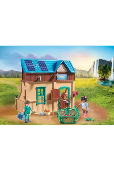 Playmobil Horses of Waterfall Hipoterapia i lecznica zwierz�t 71352