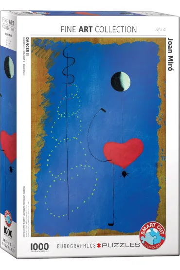 Puzzle 1000 el. Taniec II, Joan Miro Eurographics