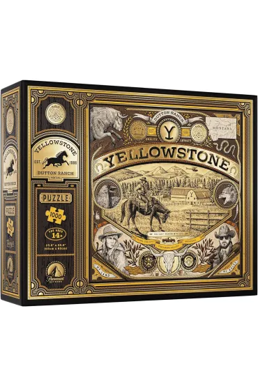 Puzzle 1000 el. Dutton Ranch Theory11