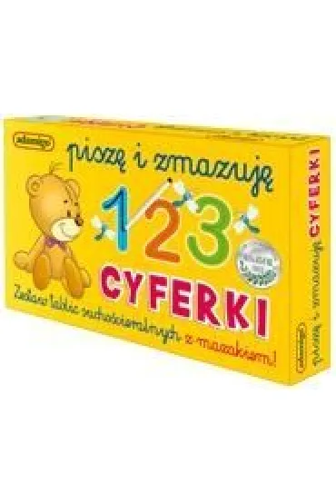 Gra Pisz� I Zmazuj� Cyferki ADAMIGO 6601