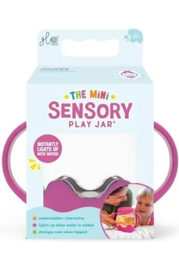 S�oik sensoryczny do nape�nienia wod� r�zowy Glo Pals