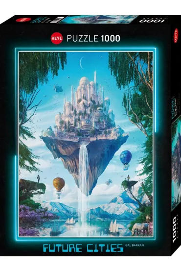 Puzzle 1000 el. Miasta przysz�o�ci, Miasto na skale, Gal Barkan Heye