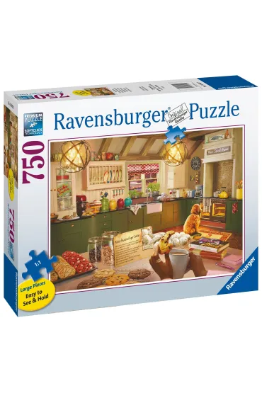 Puzzle 750 el. Przytulna kuchnia Ravensburger