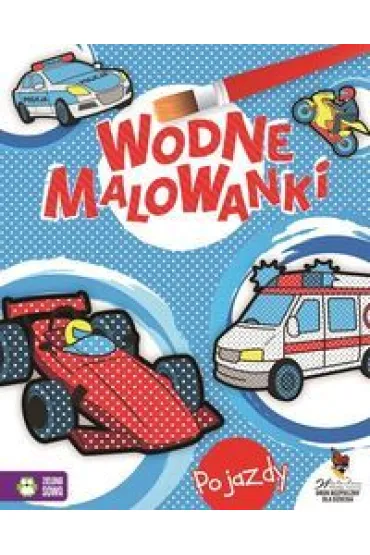 Wodne malowanki. Pojazdy
