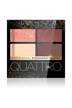 Eveline Cosmetics Quattro Professional Eyeshadow Palette paletka cieni do powiek 06 3.2 g