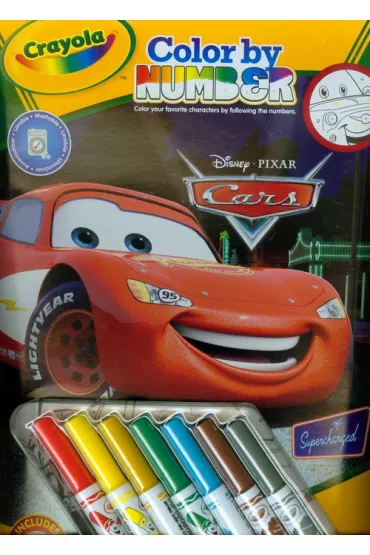 Kolorowanie po numerach Disney Cars