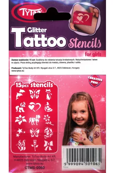Tytoo. Szablony tatua�y - rozma�ona 15 szt