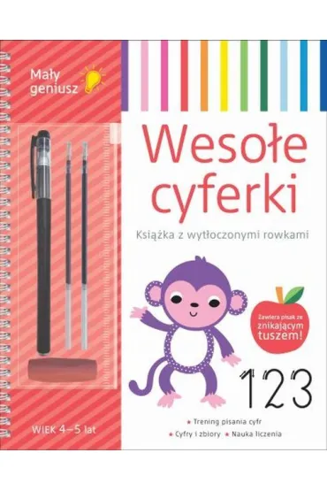 KSIAZECZKA EDUK 215X270 WESOLE CYFERKI AKC AWM - El�bieta  Korolkiewicz