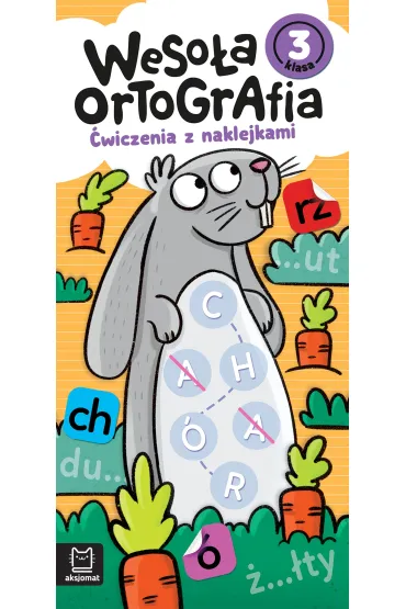 Weso�a ortografia. �wiczenia z naklejkami. Klasa 3 - Bogus�aw Michalec