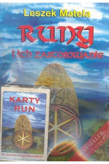 Runy i ich zastosowanie (ksi��ka + karty) - Leszek Matela