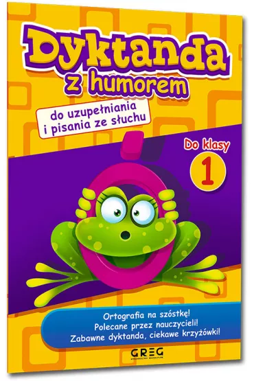 Dyktanda z humorem do klasy 1 - Marta Kurdziel