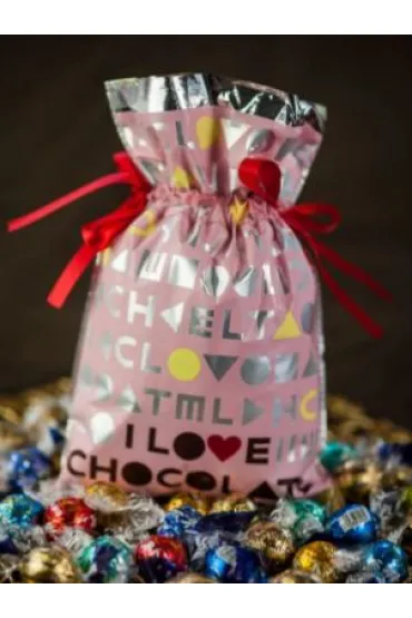 Worek I love chocolate 20x30 cm