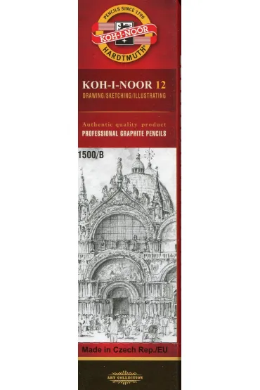 Koh-I-Noor O��wek grafitowy 1500/B1 12 szt.
