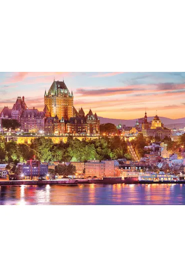 Puzzle 1000 el. Kanada, Widok na Quebec Eurographics
