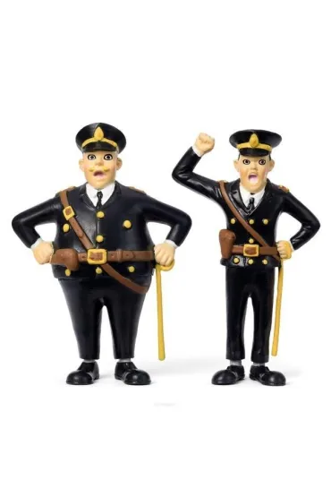 Figurki policjanci Kling i Klang Pippi