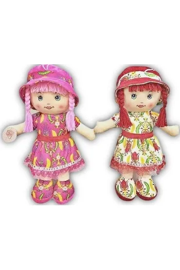 Lalka szmacianka 45cm mix Merkpol