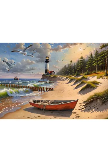 Puzzle 1000 el. Baltic Sea Coastline CherryPazzi