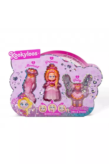 Kookyloos Fairytale Mix and Match Hearts Orbico
