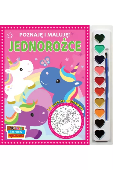 Poznaj i maluj. Jednoroce - Jul yskawa