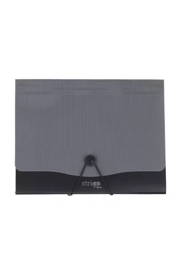 Teczka Vfile A4 z 13 przek�adkami szara STRIGO