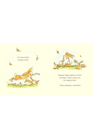 Nawet nie wiesz, jak bardzo ci� kocham kiedy jest jesie� - Sam McBratney, Anita  Jeram