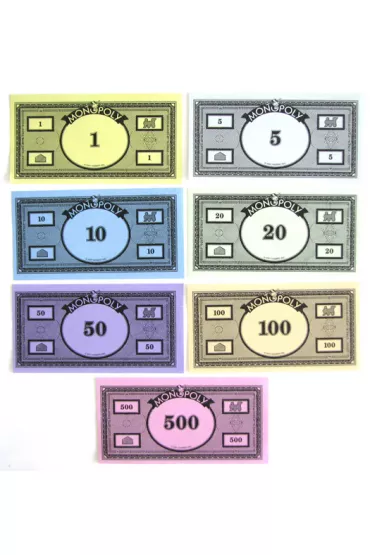 Monopoly dodatkowe banknoty oryginalne