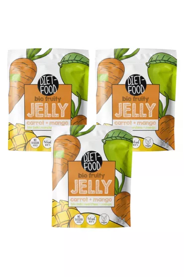 Diet-Food �elki marchew, mango Zestaw 3 x 50 g Bio