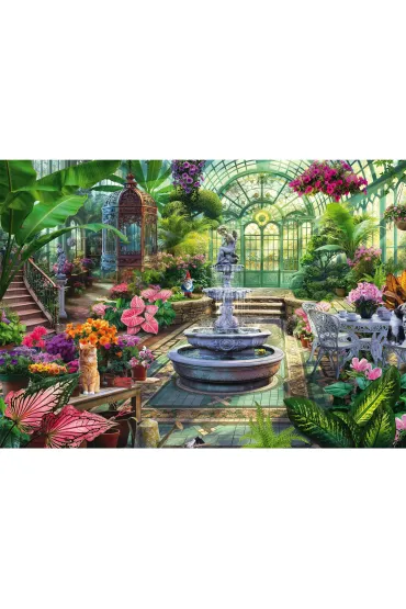Puzzle PQ 1000 el. Wiktoria�ska szklarnia Schmidt - Jeff Haynie