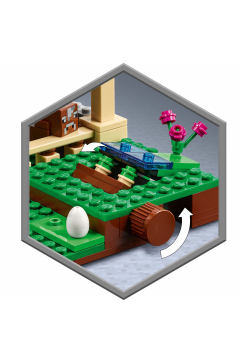 LEGO Minecraft Czerwona stodoa 21187