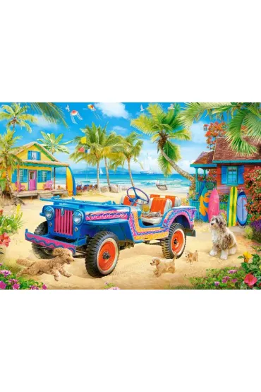 Puzzle 180 el. Beach Escape CASTORLAND  B-018598