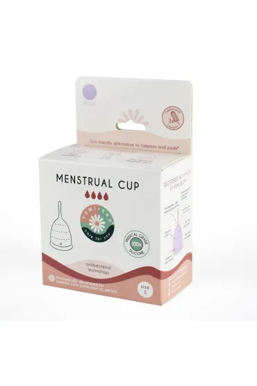 Femi.eko Kubeczek menstruacyjny fioletowy rozmiar s 26 g