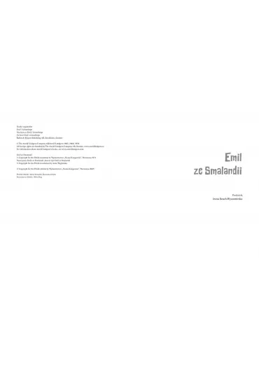 Przygody Emila ze Smalandii - Astrid Lindgren