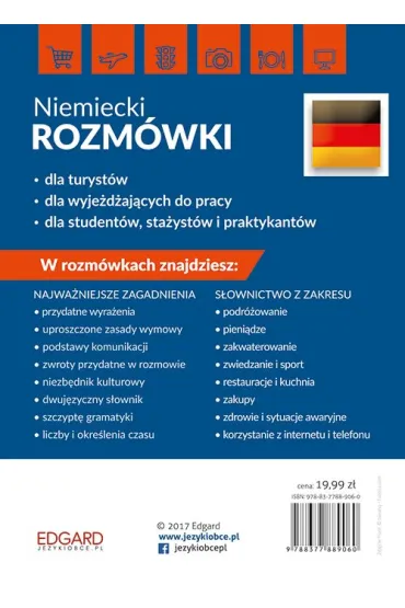 EDGARD. Niemiecki. Rozm�wki na ka�dy wyjazd - Magdalena Piotrowska