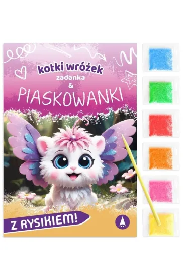 Malowanka 180X260 Kotki wr�ek. Zadanka & piaskowanki SKRZAT 079654 - Wioleta �y�owska