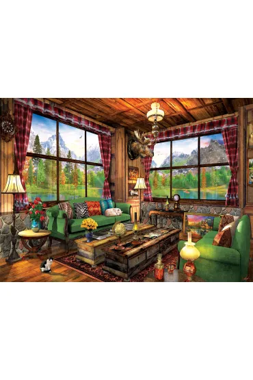 Puzzle 1000 el. Przytulny pok�j Eurographics
