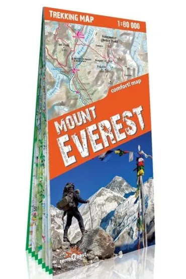 Mapa trekkingowa Mount Everest 1:80 000