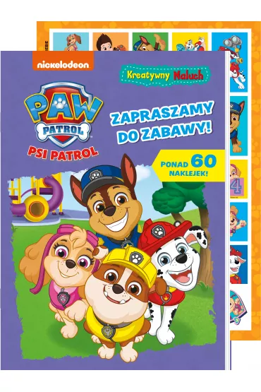 Psi Patrol. Kreatywny maluch. Zapraszamy do zabawy!
