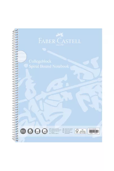 Faber-Castell Ko�onotatnik A4 linia 80 kartek