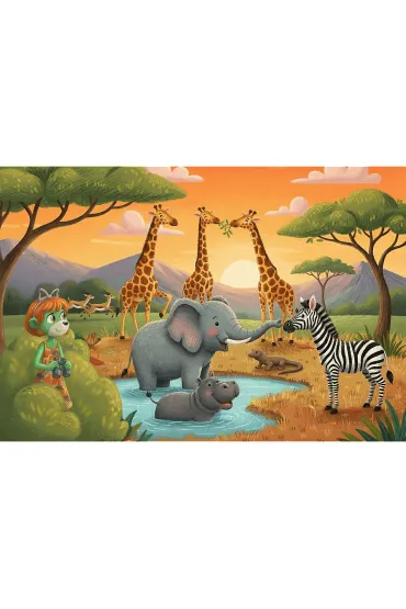 Puzzle 100 element�w Weso�a Ferajna TREFL 16571 TR