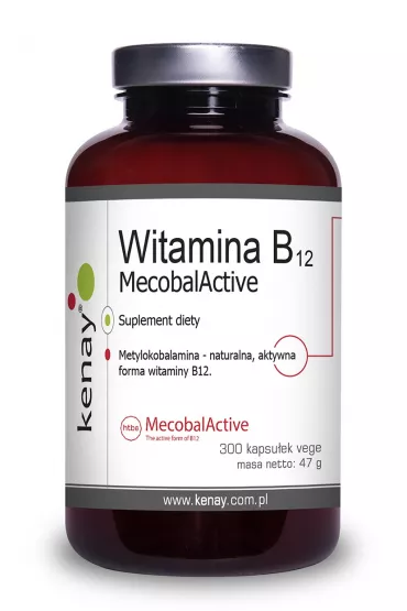 Kenay Witamina B12 Suplement diety 300 kaps.