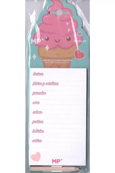 Mp Main Paper Notes magnetyczny na lod�wk� z o��wkiem