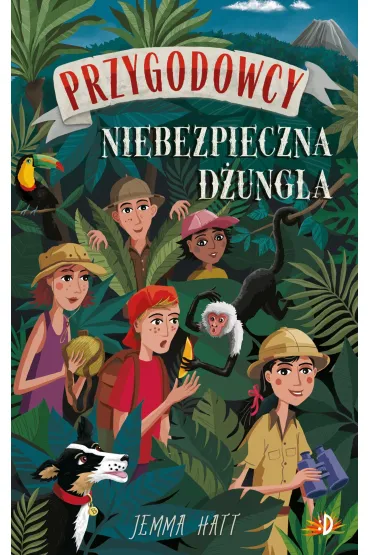 Niebezpieczna d�ungla. Przygodowcy. Tom 5 - Andrew Smith, Jemma Hatt
