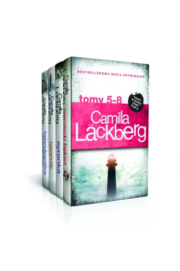 Pakiet Saga kryminalna. Tomy 5-8: Niemiecki b�kart, Syrenka, Latarnik, Fabrykantka anio�k�w - Camilla L�ckberg